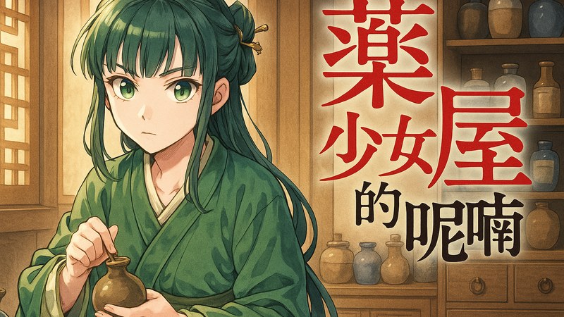 药屋少女的呢喃 漫画 后宫药房场景插画